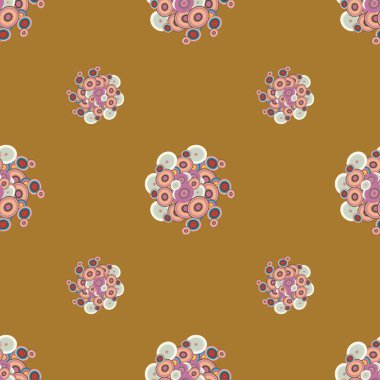 soyut geometrik renkli Dikişsiz desen arka plan için vektör çizim