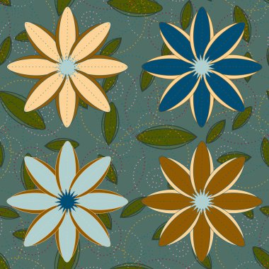 vektör çizim arka planı için seamless modeli   