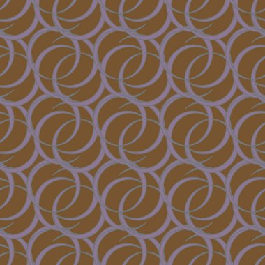 vektör çizim arka planı için daireler ile seamless modeli   