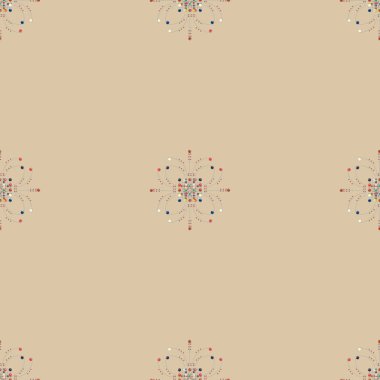 Vintage seamless modeli, vektör çizim 