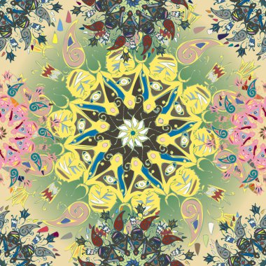 Arkaplan için soyut geometrik renkli desen. vektör illüstrasyonu 