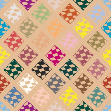 soyut dikişsiz desen, vektör illüstrasyonu