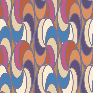 soyut geometrik renk desenli vektör çizimi