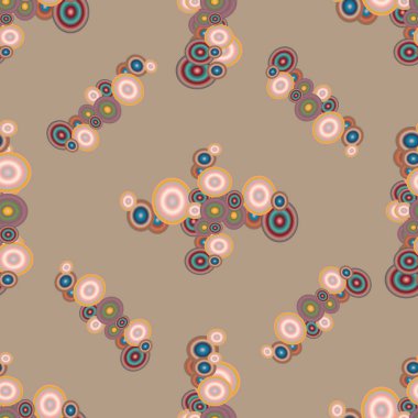 soyut geometrik renkli Dikişsiz desen arka plan için vektör çizim