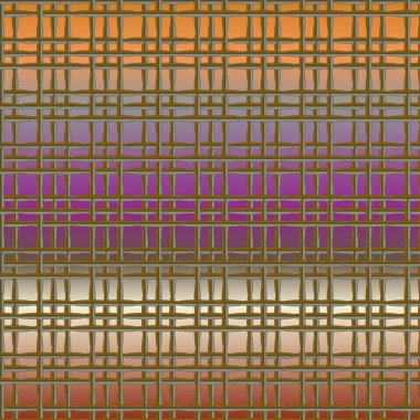 Oluklu demir doku, paslanmaz çelik desen, vektör çizim 