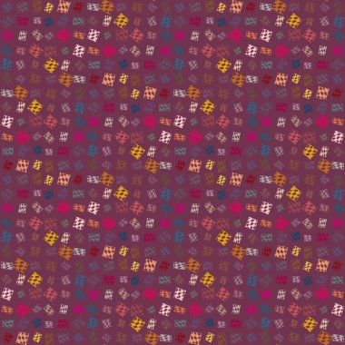 soyut geometrik renkli Dikişsiz desen arka plan için vektör çizim