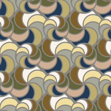 soyut geometrik renk desenli vektör çizimi