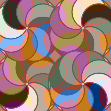 soyut geometrik renk desenli vektör çizimi