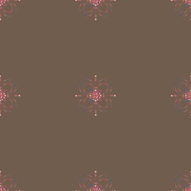 Vintage seamless modeli, vektör çizim 