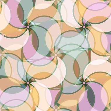 soyut geometrik renk desenli vektör çizimi