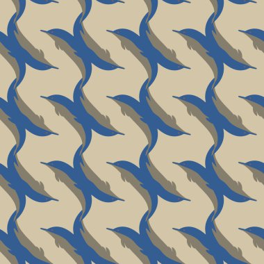 Dekoratif renkli seamless modeli sevimli yunuslar ile