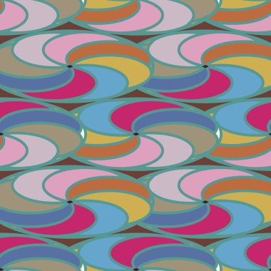 soyut geometrik renk desenli vektör çizimi