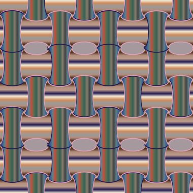 soyut geometrik renkli desen 