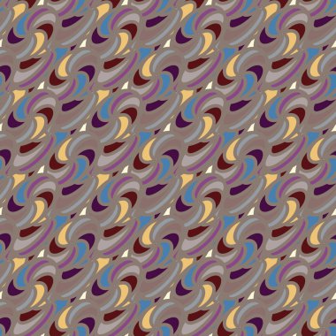 soyut geometrik renk desenli vektör çizimi