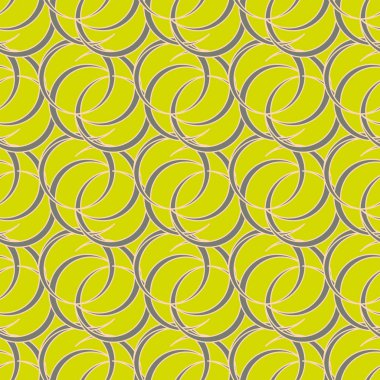 vektör çizim arka planı için daireler ile seamless modeli   