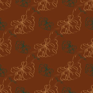 Renkli Yay ve kurdeleler sorunsuz desenli arka.