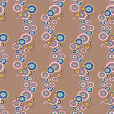 soyut geometrik renkli Dikişsiz desen arka plan için vektör çizim