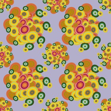 soyut geometrik renkli Dikişsiz desen arka plan için vektör çizim