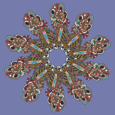 Stil zentangle yeni simetrik mandala doodle ile sanat esin kaynağı oldu. Duvar kağıdı, desen dolgularını, web sayfaları, yüzey dokuları için dekoratif nesne-ebilmek var olmak kullanılmış.