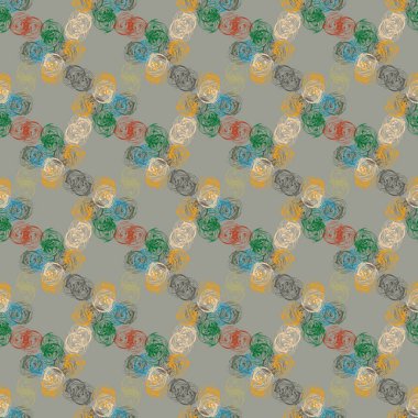 Soyut geometrik renkli seamless modeli, arka plan