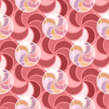 soyut geometrik renk desenli vektör çizimi