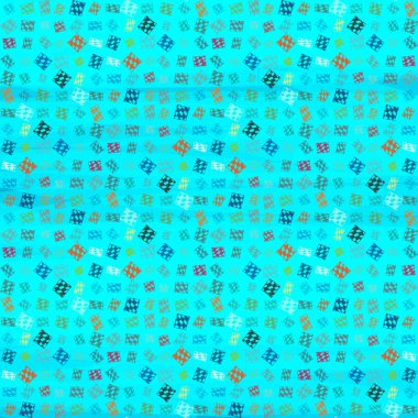 soyut geometrik renkli Dikişsiz desen arka plan için vektör çizim