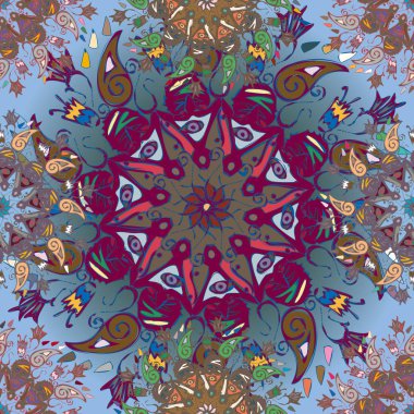 Arkaplan için soyut geometrik renkli desen. vektör illüstrasyonu 