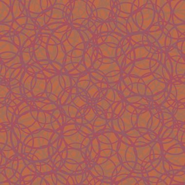 vektör çizim arka planı için daireler ile seamless modeli   