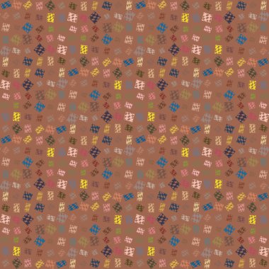 soyut geometrik renkli Dikişsiz desen arka plan için vektör çizim