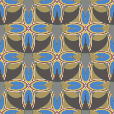 Sorunsuz çiçek desenli arka plan.