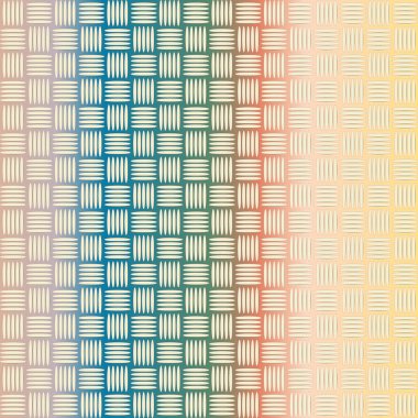 Oluklu demir doku, paslanmaz çelik desen, vektör çizim 