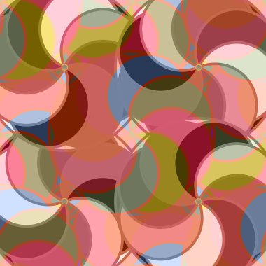 soyut geometrik renk desenli vektör çizimi