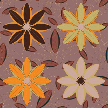 vektör çizim arka planı için seamless modeli   