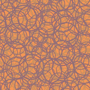 vektör çizim arka planı için daireler ile seamless modeli   