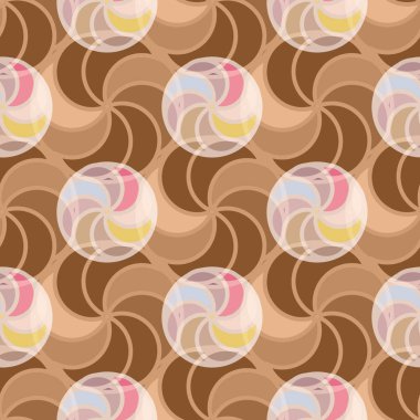 soyut geometrik renk desenli vektör çizimi