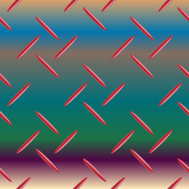 parlayan oluklu demir doku, paslanmaz çelik desen, vektör çizim 