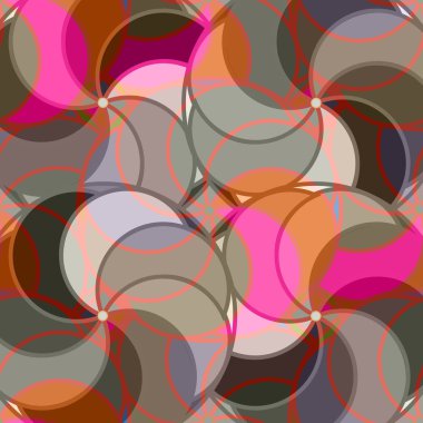 soyut geometrik renk desenli vektör çizimi