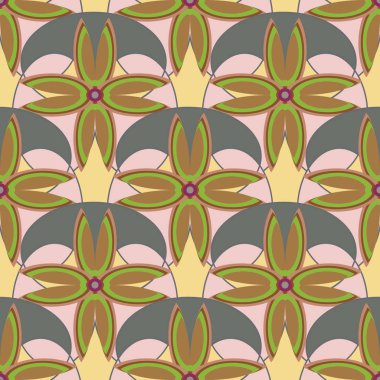 Sorunsuz çiçek desenli arka plan.