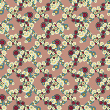 soyut geometrik renkli Dikişsiz desen arka plan için vektör çizim