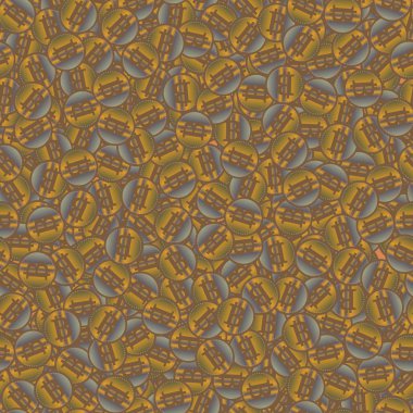 bitcoins parlak parlak pahalı sikkeleri ile Seamless modeli 