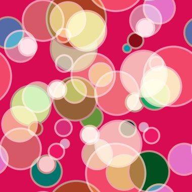 Daireler ile sorunsuz arka plan