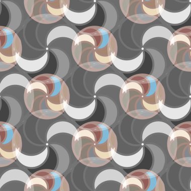 soyut geometrik renk desenli vektör çizimi