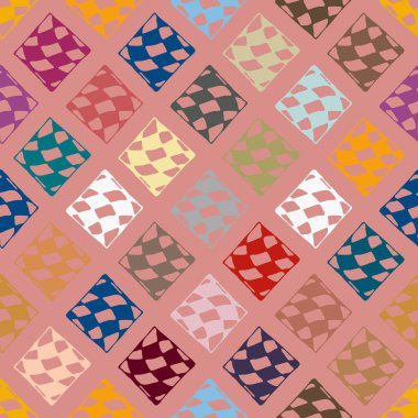 soyut dikişsiz desen, vektör illüstrasyonu