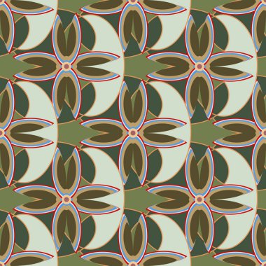 Sorunsuz çiçek desenli arka plan.