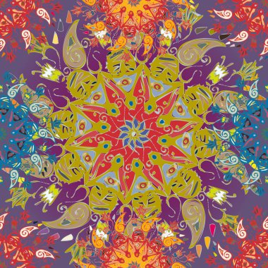 Arkaplan için soyut geometrik renkli desen. vektör illüstrasyonu 