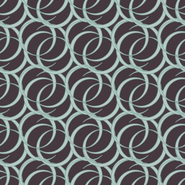 vektör çizim arka planı için daireler ile seamless modeli   