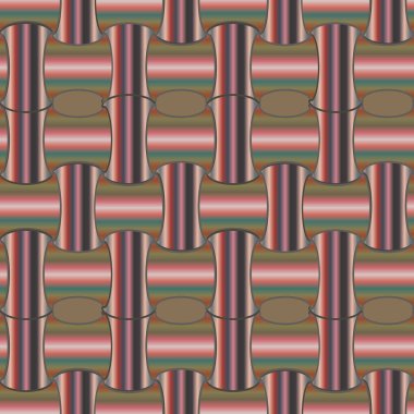 soyut geometrik renkli desen 