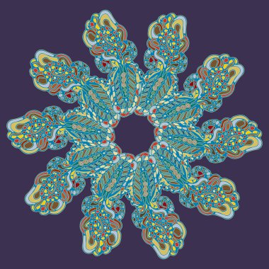 Stil zentangle yeni simetrik mandala doodle ile sanat esin kaynağı oldu. Duvar kağıdı, desen dolgularını, web sayfaları, yüzey dokuları için dekoratif nesne-ebilmek var olmak kullanılmış.