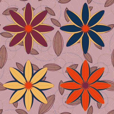 vektör çizim arka planı için seamless modeli   