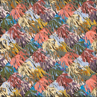 soyut dikişsiz desen, vektör illüstrasyonu